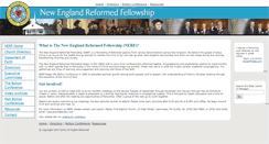 Desktop Screenshot of newenglandreformedfellowship.org
